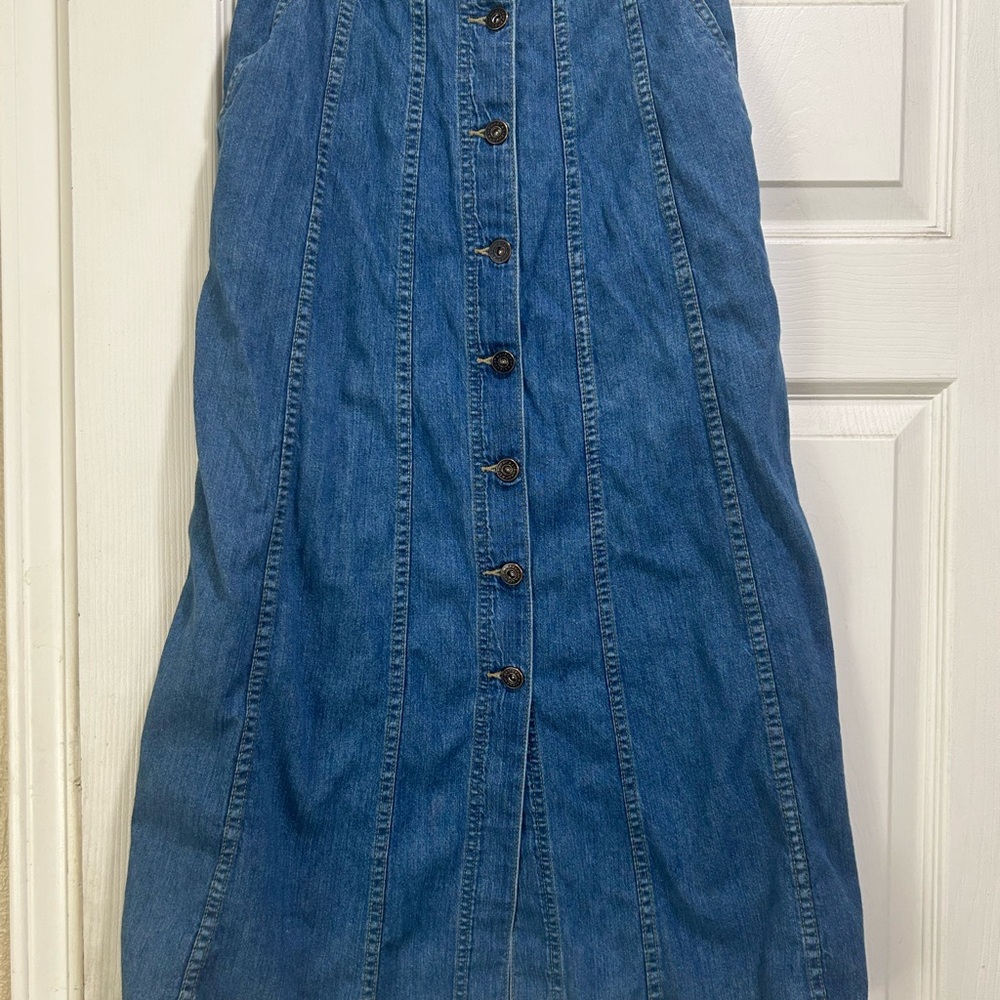 Liz Claiborne Blue Maxi Dress